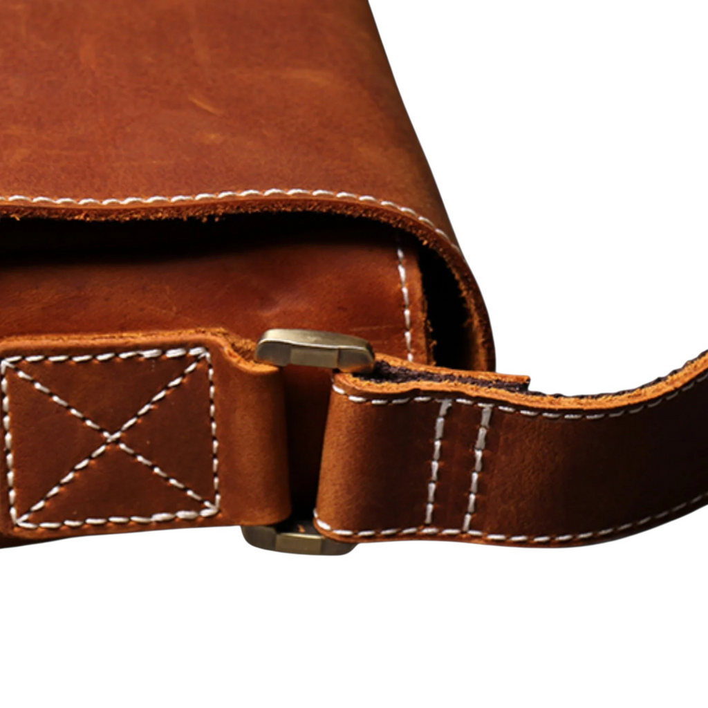 Buy the Premium Messenger Bag & Get the Leather Key Case FREE