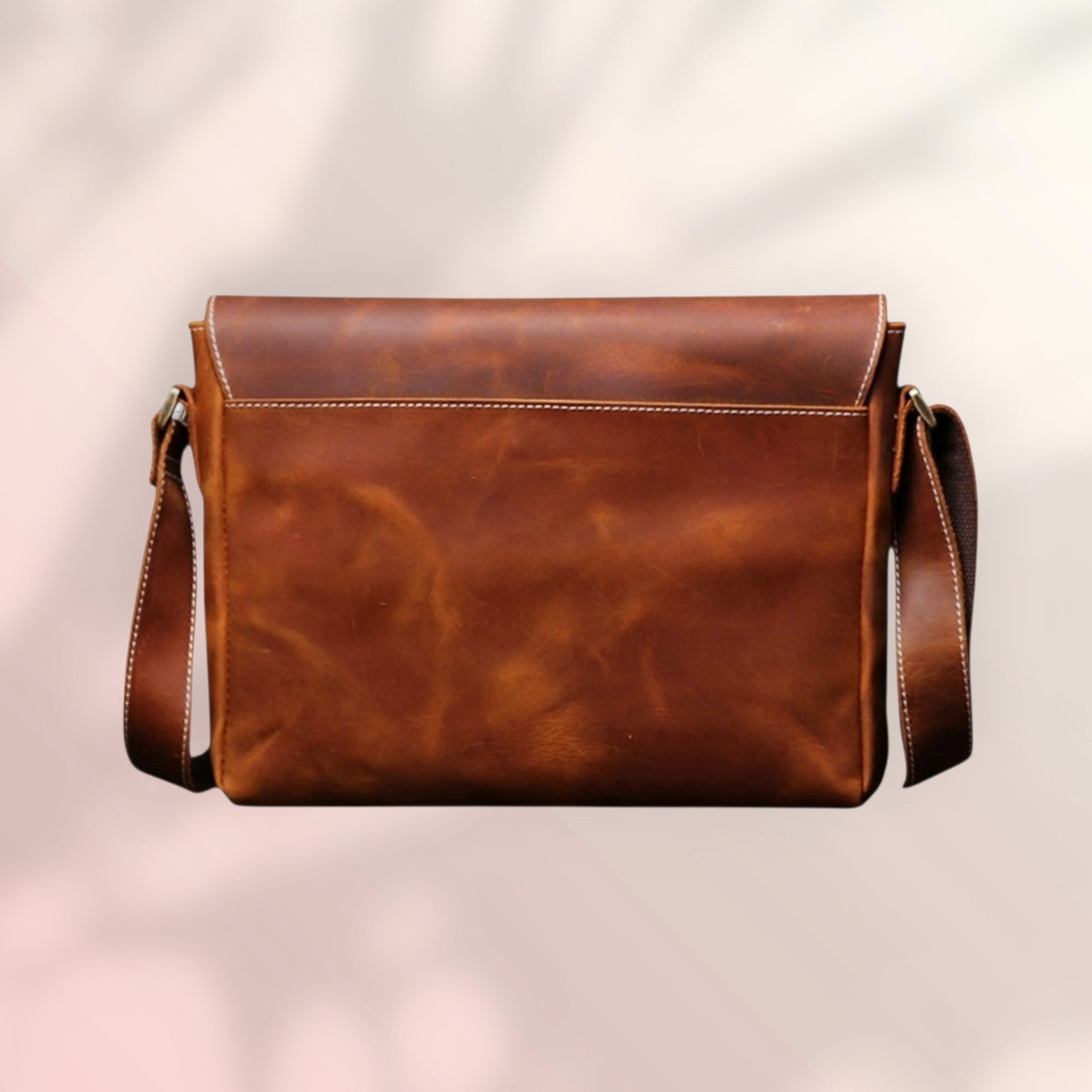 Buy the Premium Messenger Bag & Get the Leather Key Case FREE