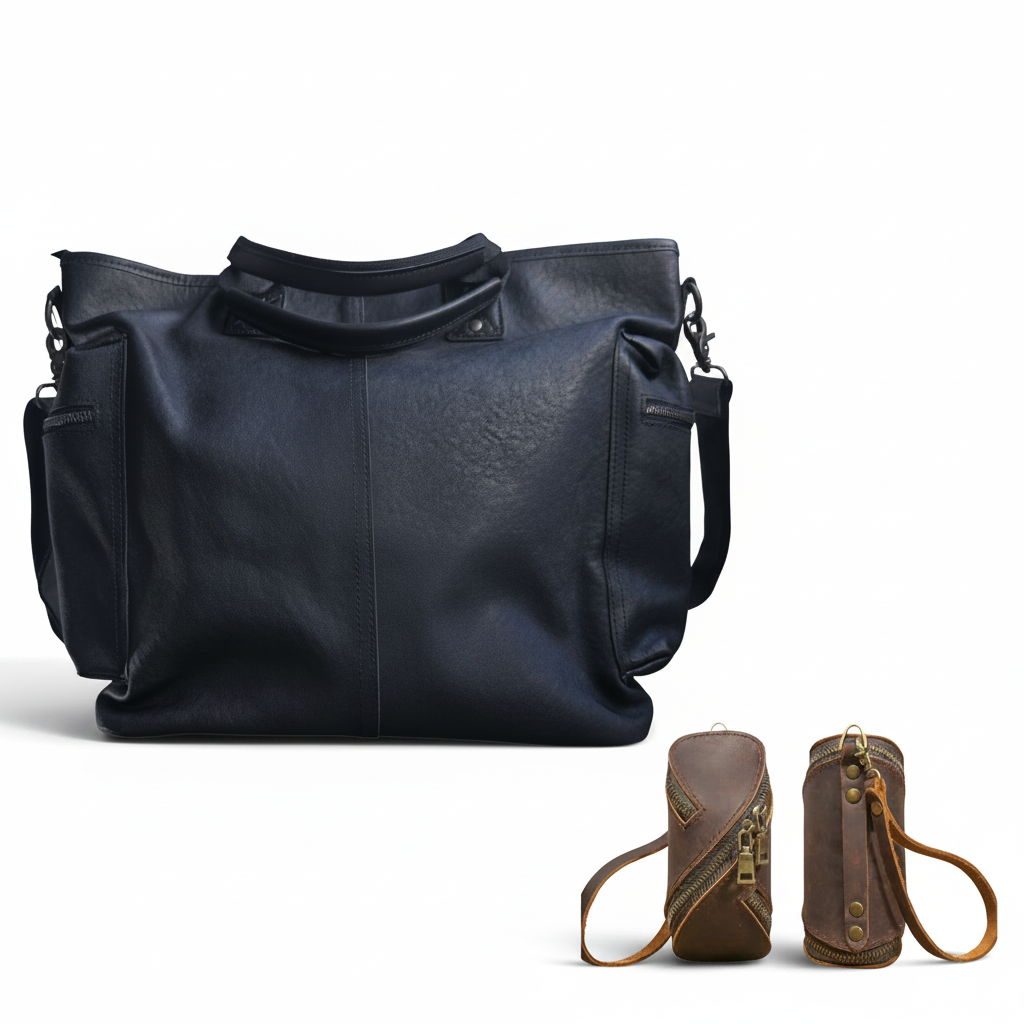 Velmoro Urban Contrast Leather Bundle