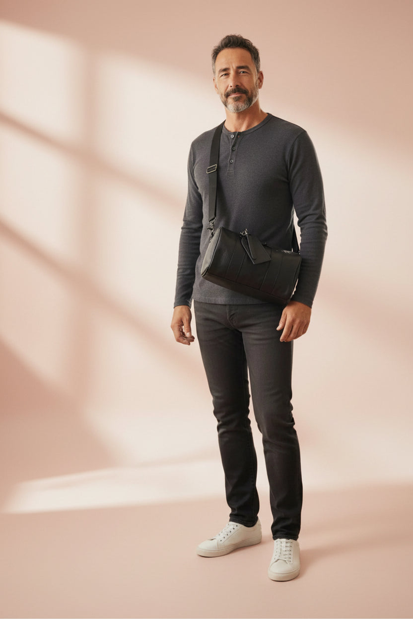 Timeless Elegance: The Velmoro Premium Barrel Bag