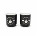 Set of 2 Coffee Shop Espresso Mugs 80 ml