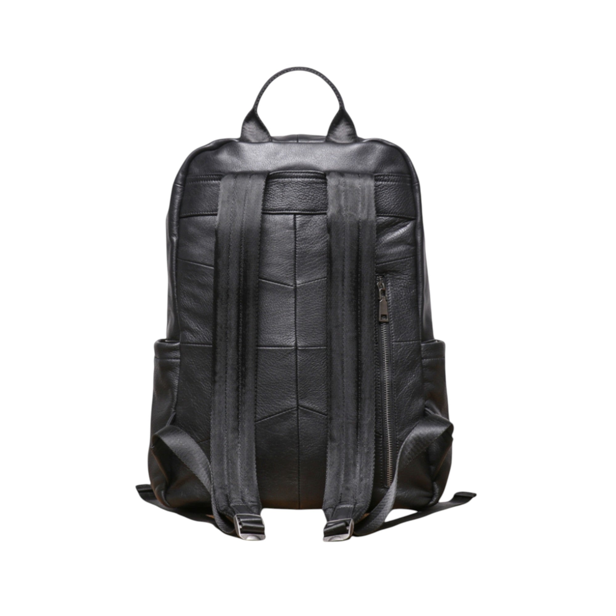 Genuine Leather Backpack Men, 15.6 inch Laptop Backpack Business Travel, Large Capacity Mens Work Bag, Personalized Engraved Gift for Him.