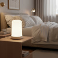 Custom Wooden Table Lamp with Tray