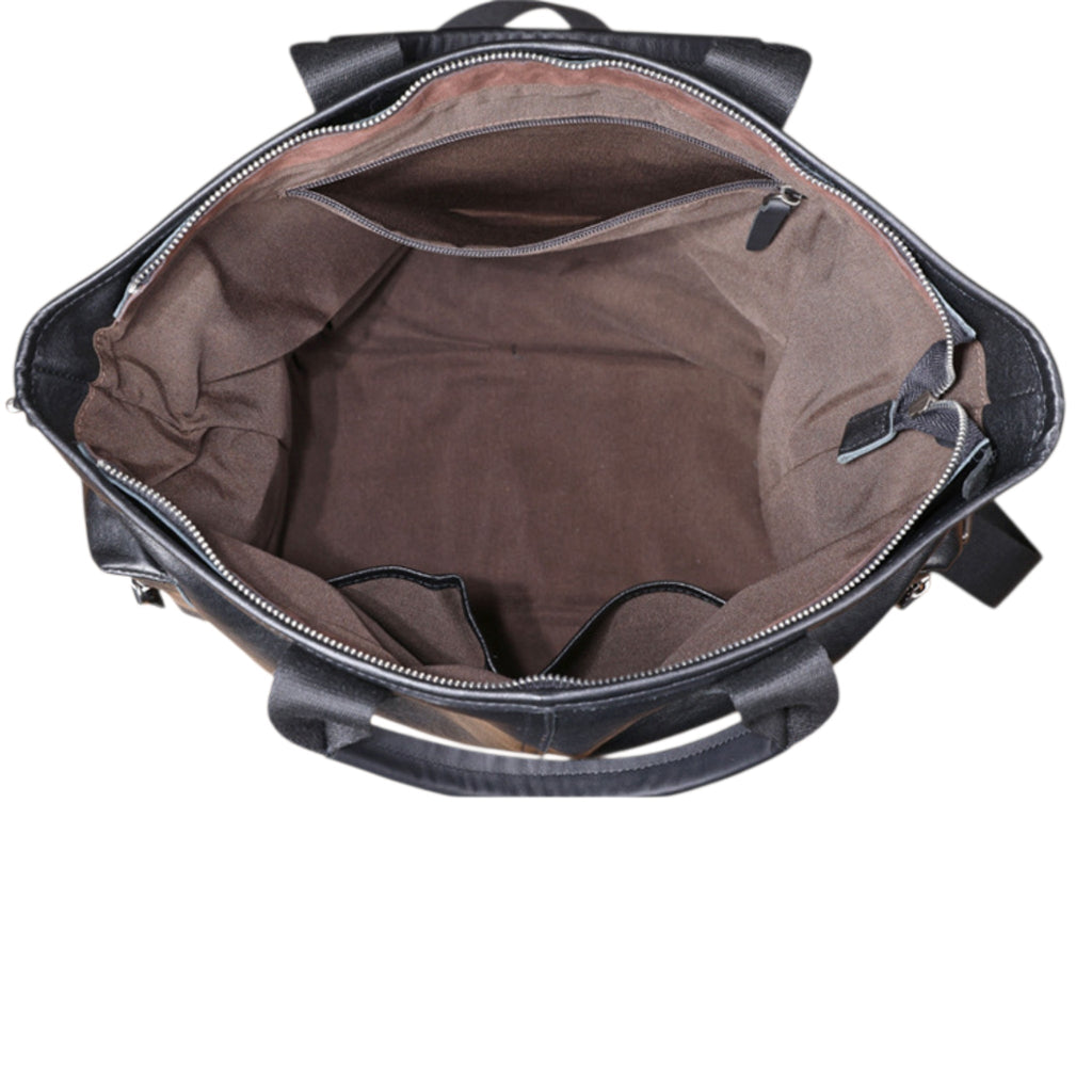 Genuine Leather Tote Bag – Elegant Office & Travel Purse