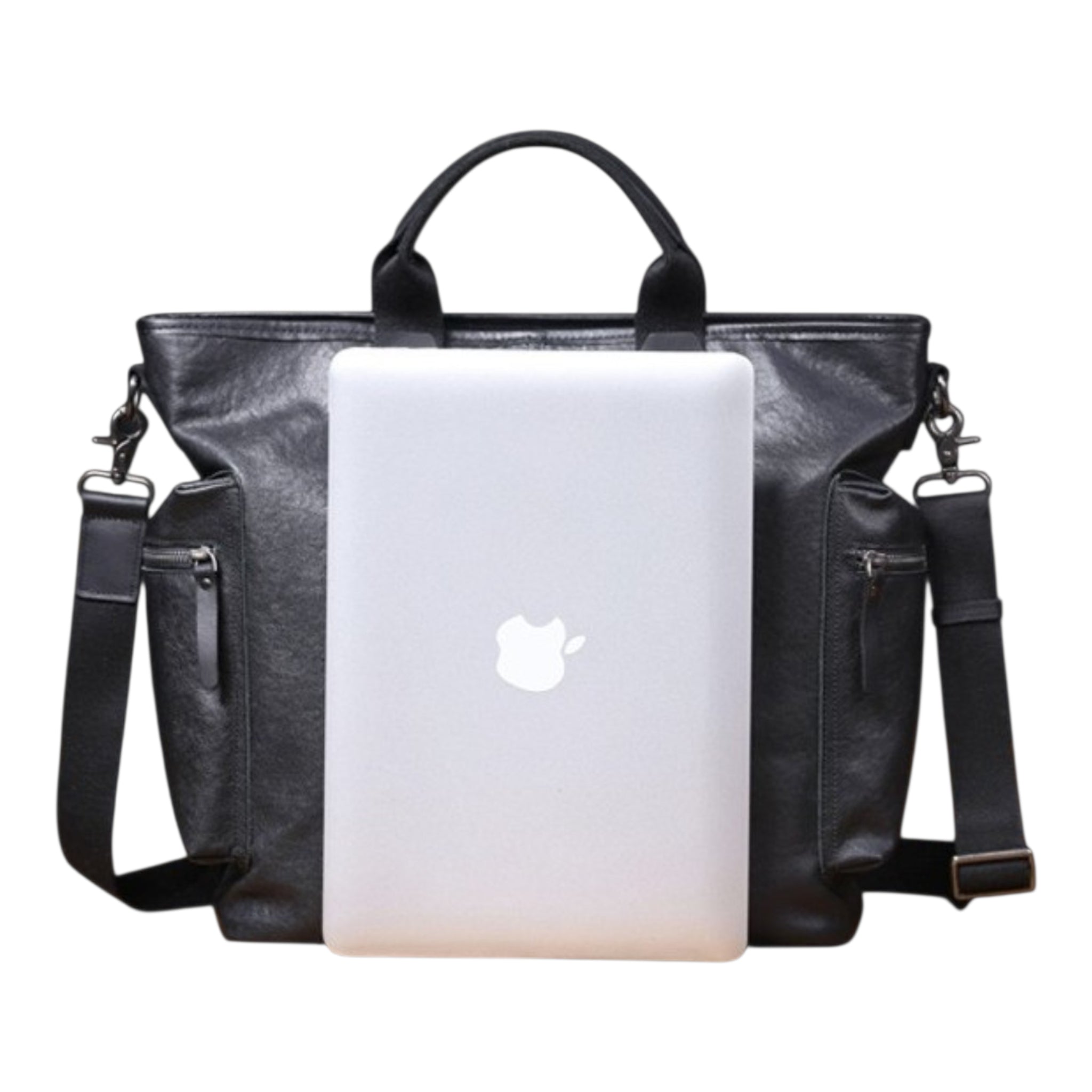 Genuine Leather Tote Bag – Elegant Office & Travel Purse