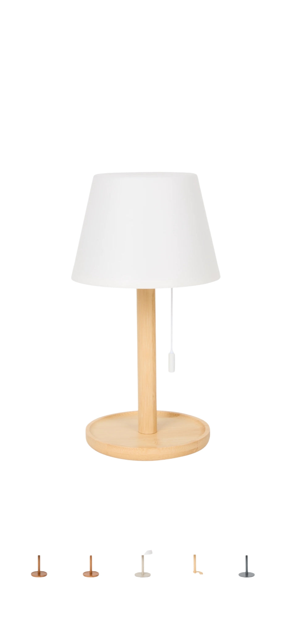 Lampada LED ricaricabile da tavolo
