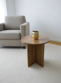 Modern Round Wooden Side Table 37.5 x 37.5 x 39 cm
