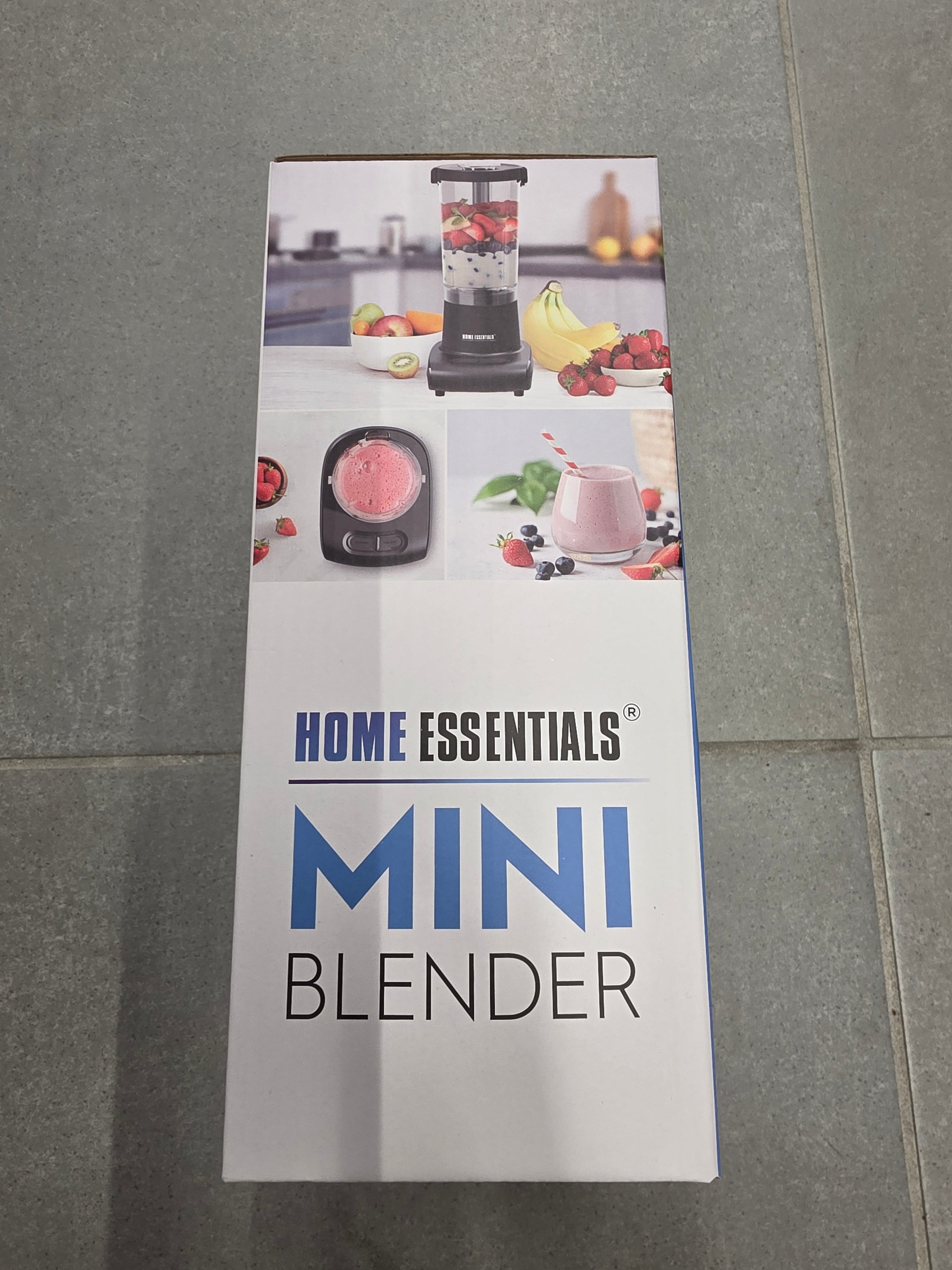 Home Essentials Mini Blender 200W – 500ml Personal Smoothie Maker, 2-Speed Portable Kitchen Blender with Stainless Steel Blades