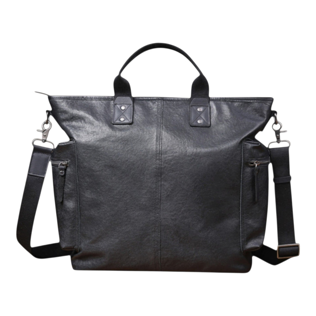 Genuine Leather Tote Bag – Elegant Office & Travel Purse