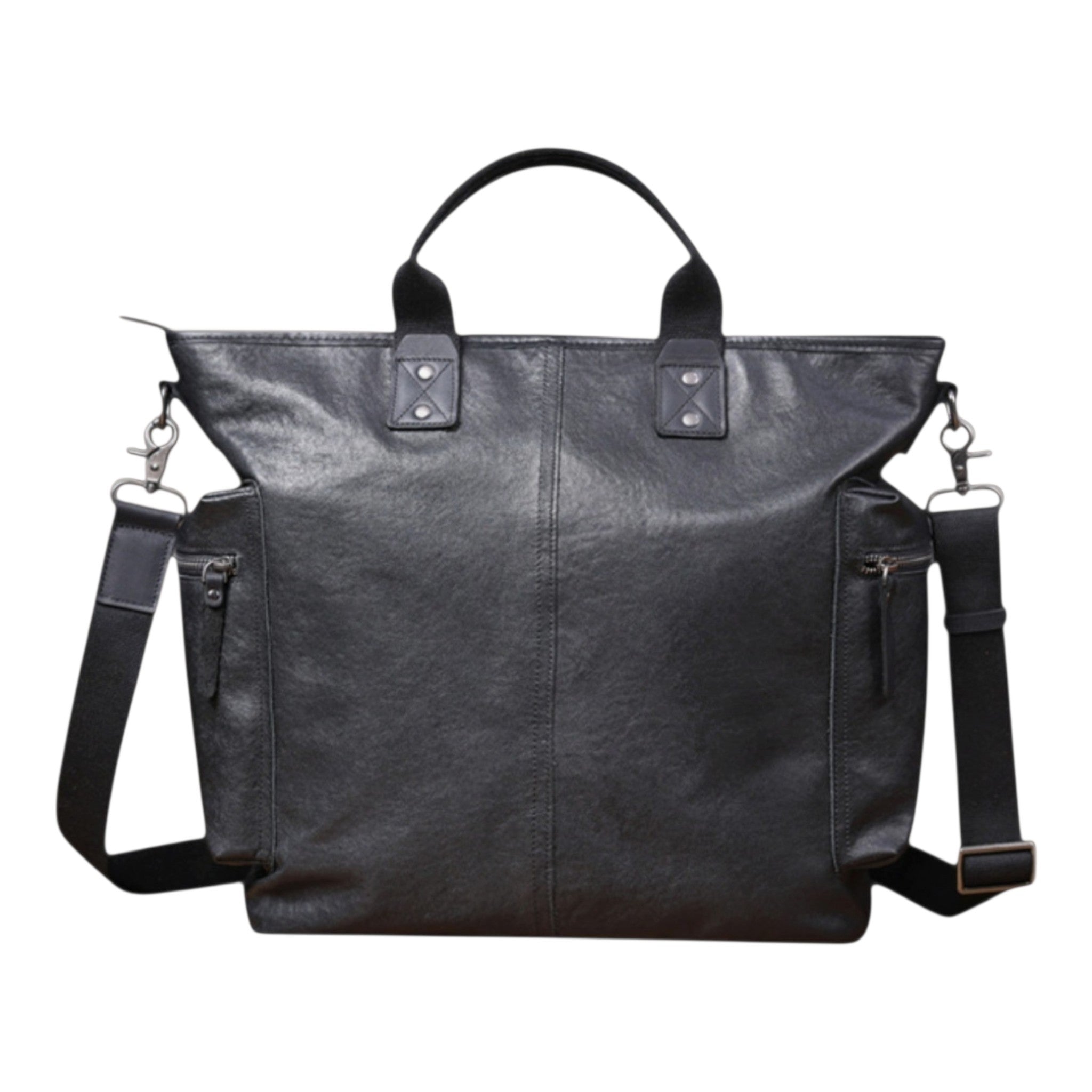 Genuine Leather Tote Bag – Elegant Office & Travel Purse